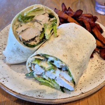 Birdsong Social - Chicken Caesar Wrap - New American Near Me - Spring Hill, Tennessee