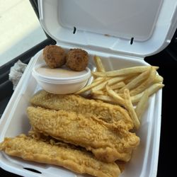 Captain D's - 2 Pc Fish & Fries and a side of