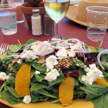 Cafe Kevah - Arugula Salad with Goat Cheese & Dried Cherries - New American Near Me - Big Sur, California Cafe Kevah - Arugula Salad with Goat Cheese & Dried Cherries - New American Near Me - Big Sur, California