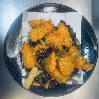 Mr Dumpling - Spicy Cripy Fish Fillets- - Taiwanese Near Me - Apex, North Carolina