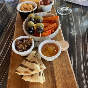 The Creek Eatery - "Vegetarian" platter - Wine Bars Near Me - San Jose, California The Creek Eatery - "Vegetarian" platter - Wine Bars Near Me - San Jose, California