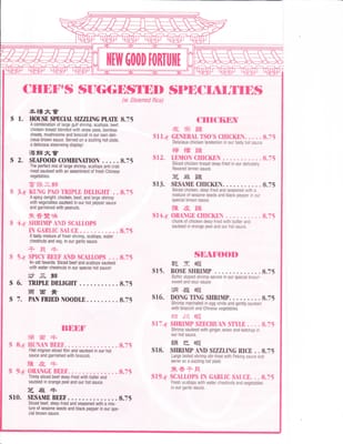 Menu photo 7 Good Fortune Chinese Restaurant Derby, KS Menu photo 7 Good Fortune Chinese Restaurant Derby, KS