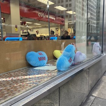CVS Pharmacy - stuffed animals in a store window - Convenience Stores Near Me - New York, New York