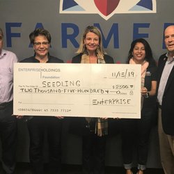 Farmers Insurance - Reginald Mahadeo - Thank you to Enterprise Rent-A-Car for supporting a great cause, Seedling Foundation. Great organization!
