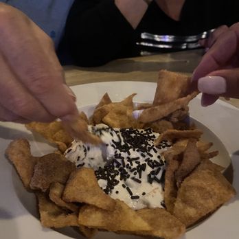 Mussel Beach Restaurant - Dessert, ricotta cheese fried cannoli dessert - Seafood Near Me - Delray Beach, Florida Mussel Beach Restaurant - Dessert, ricotta cheese fried cannoli dessert - Seafood Near Me - Delray Beach, Florida
