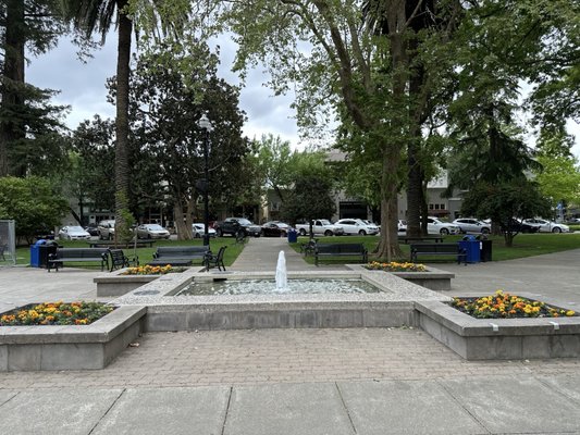 Healdsburg Plaza by null