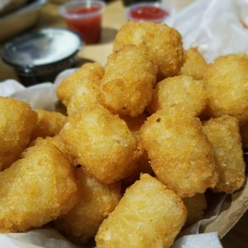 Fire Wings - Howe - Tater tots!! These were perfectly cooked. - Chicken Wings Near Me - Sacramento, California