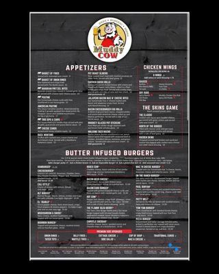 Menu photo 2 Muddy Cow Litchfield, MN