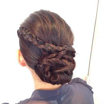 AtElieR Saiko - bridal party updo with braids! - Makeup Artists Near Me - Los Angeles, California AtElieR Saiko - bridal party updo with braids! - Makeup Artists Near Me - Los Angeles, California