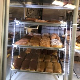 Delicious freshly made donuts!