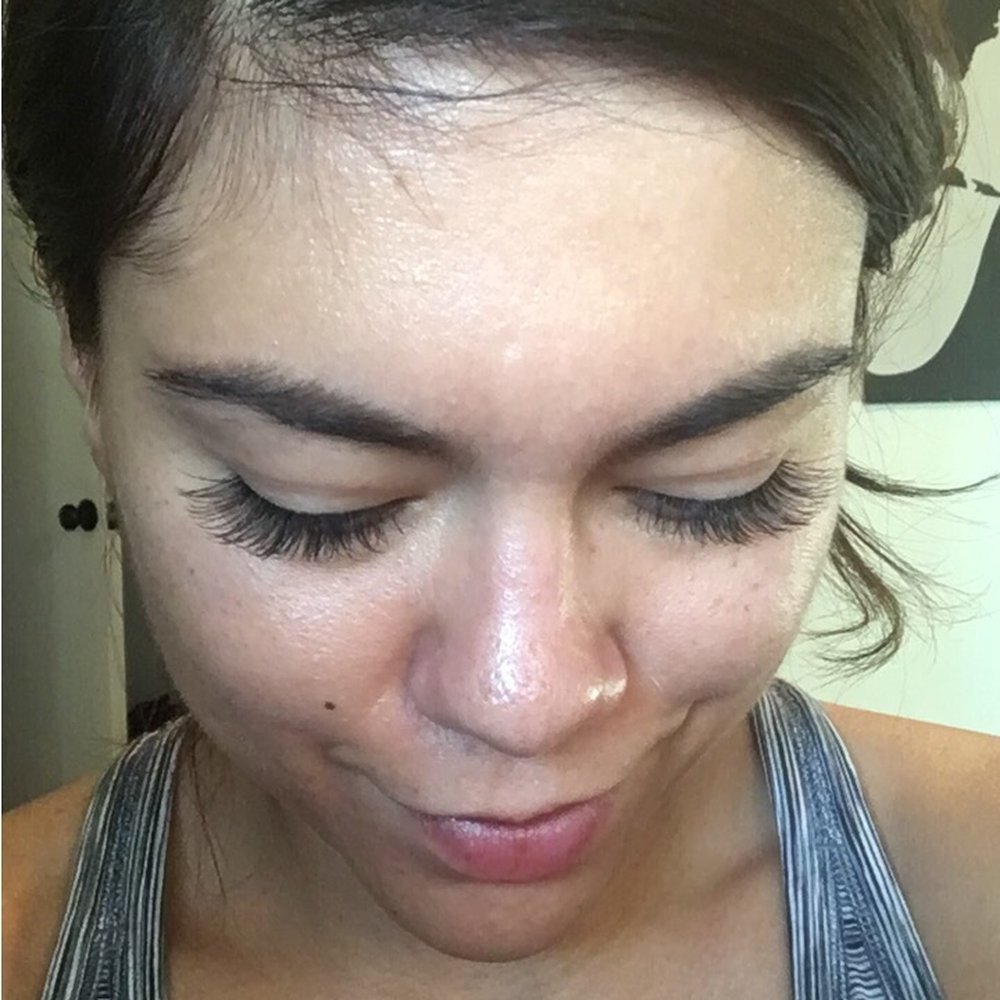 Synthetic full set- natural/ cat eye Synthetic full set- natural/ cat eye