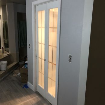 Paul Lashley Home Remodel - Bi-Fold glass door, I re-framed opening square prior to install and trim out! - General Contractors Near Me Paul Lashley Home Remodel - Bi-Fold glass door, I re-framed opening square prior to install and trim out! - General Contractors Near Me