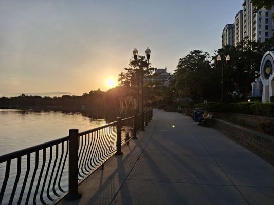 Lake Eola Park by null