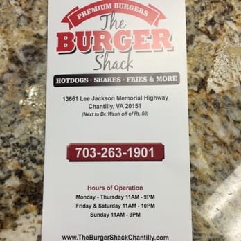 The Burger Shack - Chantilly - Hot Dogs Near Me - Chantilly, Virginia The Burger Shack - Chantilly - Hot Dogs Near Me - Chantilly, Virginia