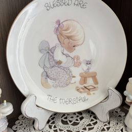 My Favorite find! Vintage precious moments decor plate.