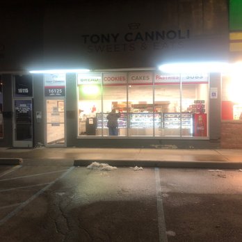 Tony Cannoli Sweets & Eats - Outside in dark. - Desserts Near Me - Trenton, Michigan Tony Cannoli Sweets & Eats - Outside in dark. - Desserts Near Me - Trenton, Michigan