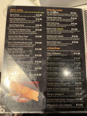 Menu photo 4 Saravanaa Bhavan New York, NY Menu photo 4 Saravanaa Bhavan New York, NY