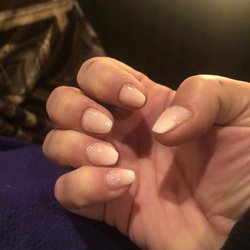 Scissor Hands - Ombré pink and whites!