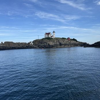 Finestkind Scenic Cruises - Nubble lighthouse in all its glory - Boating Near Me - Ogunquit, Maine