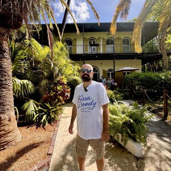 Ernest Hemingway Home  - Outside Gardens - Museums Near Me - Key West, Florida