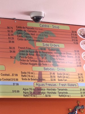 Menu photo 5 Tacos Ensenada Cudahy, CA