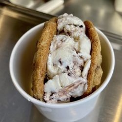 Big Sky Scoops - Ice cream sandwich made with homemade cookies! GF Available.