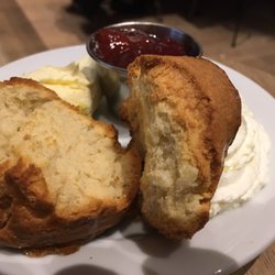 Scone with clotted cream and Strawberry jam - now, that was spot on