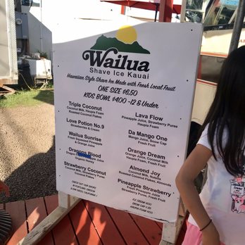 Wailua Shave Ice - Shaved Ice Near Me - Kapaa, Hawaii Wailua Shave Ice - Shaved Ice Near Me - Kapaa, Hawaii