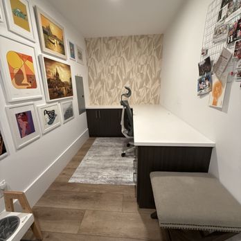 Closet Factory - Custom built in desk in my office alcove - Interior Design Near Me - san carlos, California Closet Factory - Custom built in desk in my office alcove - Interior Design Near Me - san carlos, California