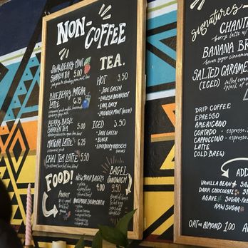 Monstera Coffee Studio - Menú - Coffee & Tea Near Me - Clovis, California