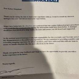 World's most half-assed apology letter World's most half-assed apology letter
