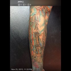 Kustom Ink Tattoo Studio - Sunken ship