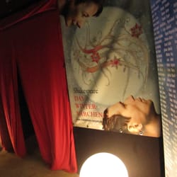 Shakespeare Company - Entrance to the heated theater tent