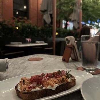 Tagliata - Salmon bruschetta - Italian Near Me - Baltimore, Maryland
