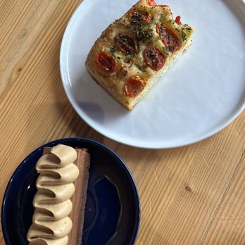Extra Fine - Chocolate espresso mousse cake Focaccia - Bakeries Near Me - San Antonio, Texas