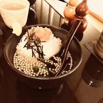 Torishin - Spicy cod roe rice - Mentai Chazuke - Japanese Near Me - New York, New York Torishin - Spicy cod roe rice - Mentai Chazuke - Japanese Near Me - New York, New York