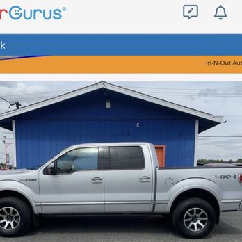 In N Out Auto Sales - Picture of truck, as advertised. Notice rear left quarter panel has no issues. - Used Car Dealers Near Me - Puyallup, Washington