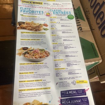 Tijuana Flats - Menu - Mexican Near Me - Lake Mary, Florida