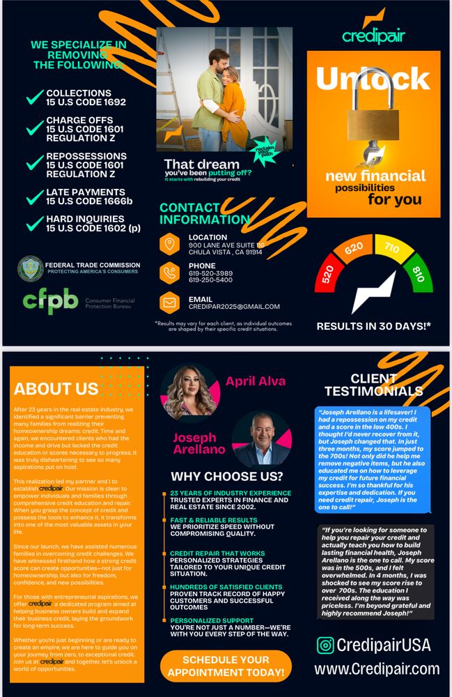 CREDIPAIR - Updated June 2026 - Request Consultation - 900 Lane Ave ...