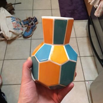 The Painted Pot - Can you tell I love this color scheme? - Art Classes Near Me - Brooklyn, New York