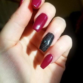 Nails by Jen Burgess - Day after i got them done - Nail Technicians Near Me - Medford, Oregon Nails by Jen Burgess - Day after i got them done - Nail Technicians Near Me - Medford, Oregon