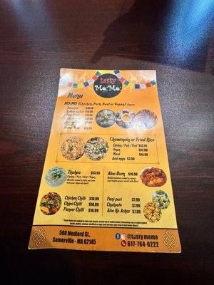 Menu photo 3 Tasty Mo:Mo Somerville, MA
