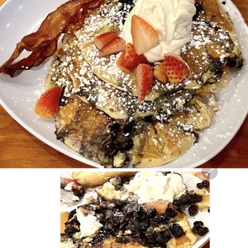 Ruby Slipper Central Business District - Pancakes: Berry Chantilly is made with an impressive amounts of (small) blueberries compote Excellent! $12.50. 5* - Breakfast & Brunch Near Me - New Orleans, Louisiana Ruby Slipper Central Business District - Pancakes: Berry Chantilly is made with an impressive amounts of (small) blueberries compote Excellent! $12.50. 5* - Breakfast & Brunch Near Me - New Orleans, Louisiana
