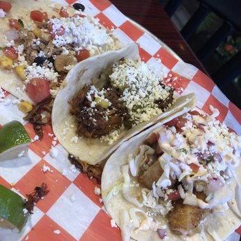 Off Broadway Taproom - Fish, carnitas and chicken tacos. - Beer Bar Near Me - Madison, Indiana Off Broadway Taproom - Fish, carnitas and chicken tacos. - Beer Bar Near Me - Madison, Indiana