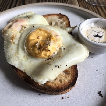 Salt Cafe - Fried eggs and sourdough bread. - Cafes Near Me - Edinburgh, EDH Salt Cafe - Fried eggs and sourdough bread. - Cafes Near Me - Edinburgh, EDH