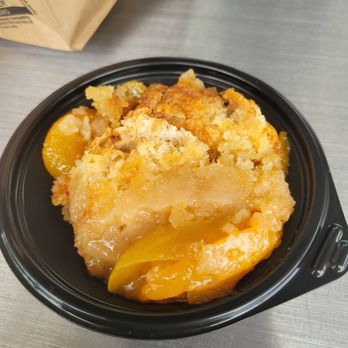 Joe's Real BBQ - Peach cobbler - Barbeque Near Me - Gilbert, Arizona Joe's Real BBQ - Peach cobbler - Barbeque Near Me - Gilbert, Arizona