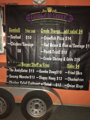 Menu photo 2 Gumbo to Geaux Birmingham, AL
