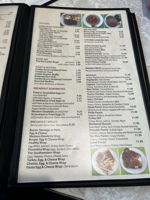 Menu photo 1 Cup & Saucer Diner Pine Bush, NY