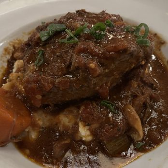 Jonathan's The Rub Campbell Place - Denver Pot Roast w garlic mashed potatoes and carrots - Seafood Near Me - Houston, Texas Jonathan's The Rub Campbell Place - Denver Pot Roast w garlic mashed potatoes and carrots - Seafood Near Me - Houston, Texas