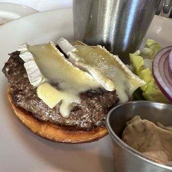 Mon Ami Gabi - The brie on the prime classic burger - French Near Me - Chicago, Illinois